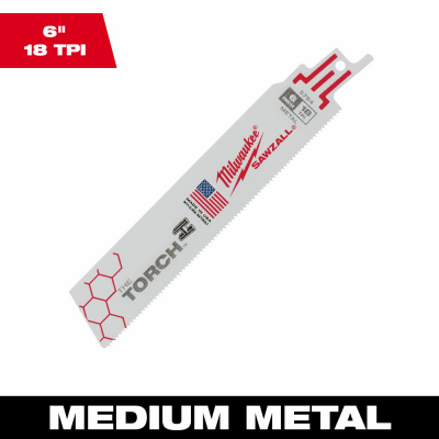 6"x18T Torch Blade