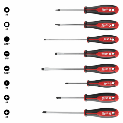 8PC Screwdriver Kit/SQ