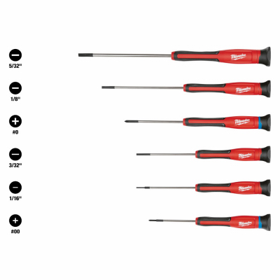 6PC Prec Screwdrive Set
