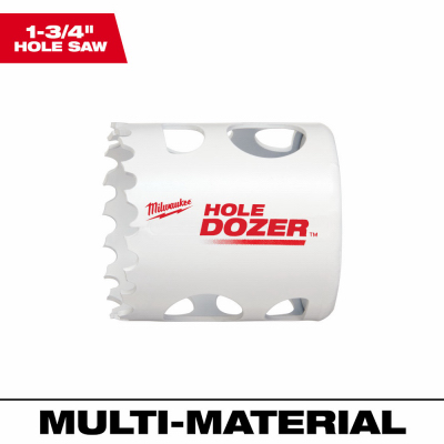 1-3/4" Hole Dozer Saw