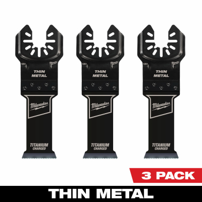 3PK 1-1/8" Titan Blade