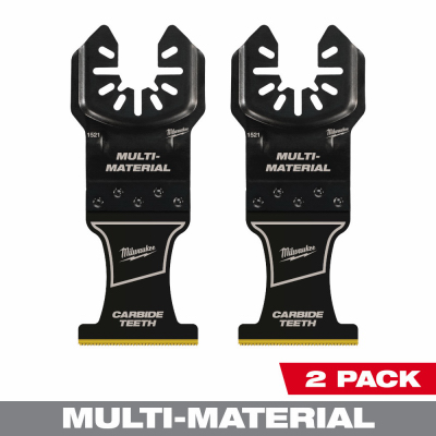 2PK 1-3/8" Carb Blade