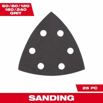 25PK Tri Sandpaper