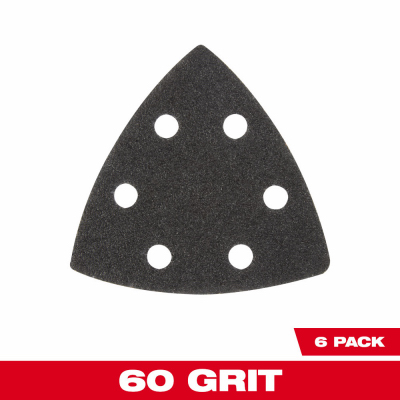 6PK 60G Tri Sandpaper