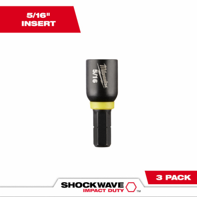 3PK 5/16" Mag Nut Drive
