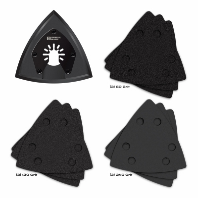 10PC Osc Tri Sandpad