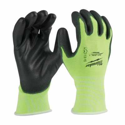 XL A1 HiVis Dip Gloves