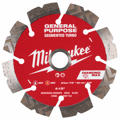 4.5" Seg Turbo Blade