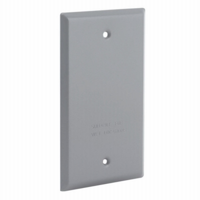 1G GRY V/H Blank Cover