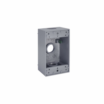 1G GRY 3/4" 3Out Box