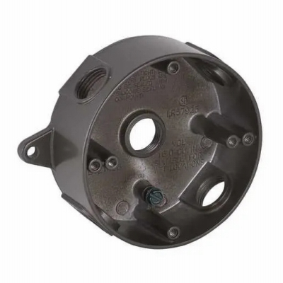 BRZ RND 1/2" 5Out Box