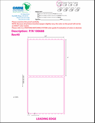 2.5K 4x4Dir Therm Label
