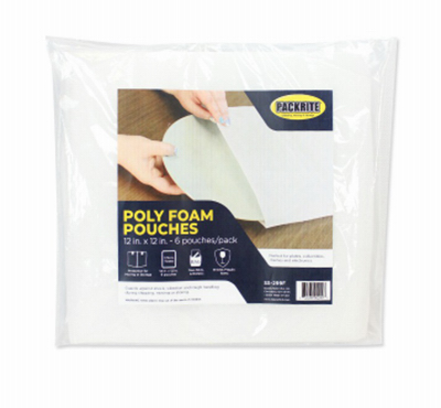 6PK 13"x13" Foam Pouch