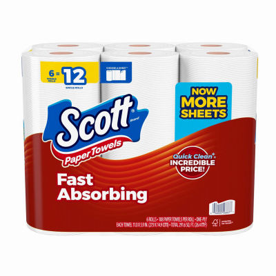 6PK Scott Paper Towel
