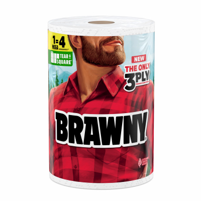 Brawny Tear-A-SQ Towel
