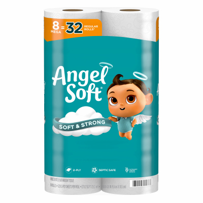 8PK Angel Mega Roll TP