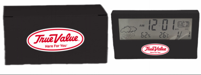 TV Weather Clock