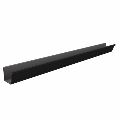 5"x10' BLK K Gutter
