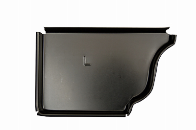 5" BLK Left End Cap