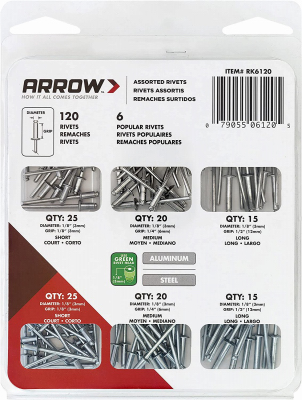Rivet Assortment Kit