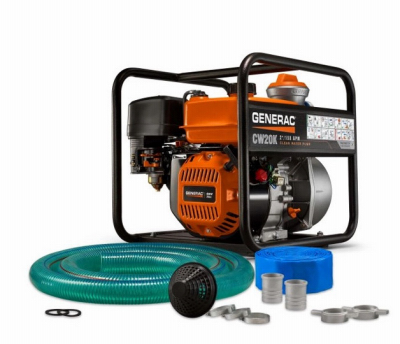 2" WTR Pump w/Hose Kit