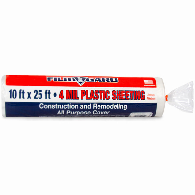 10x25 4Mil CLR Sheeting