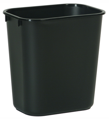 28QT BLK Wastebasket