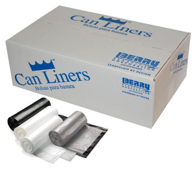100CT 45GAL CLR Liner