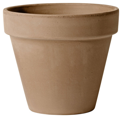 8" Graph STD Clay Pot
