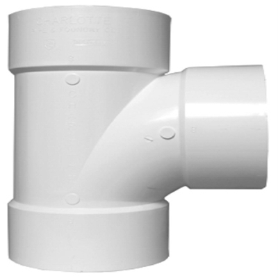 3" DWV SCH 40 Tee