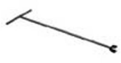 28" Curb Key