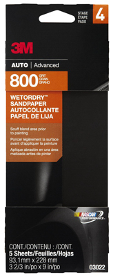 5PK 800G Auto Sandpaper
