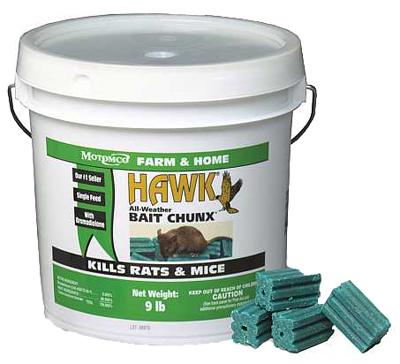 Hawk 9LB Rodent Bait