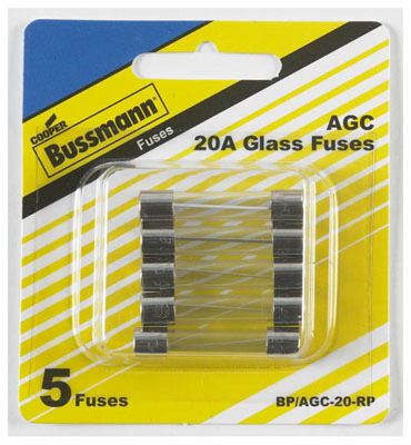 5PK 20A Ferrule Fuse