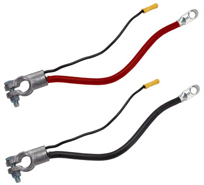 25" BLK Top Post Cable