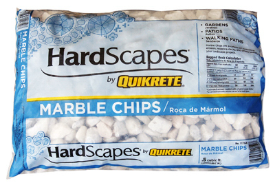 .5CUFT WHT Marble Rock
