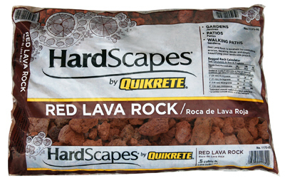 .5CUFT RED Lava Rock