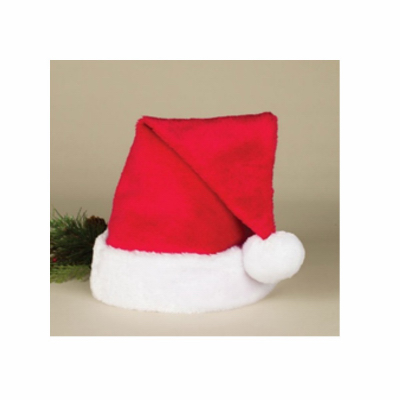 17" RED Plush Santa Hat