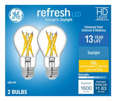 GE 13W DL CLR A19 Bulb