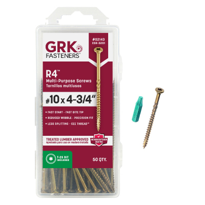 50CT 10x4-3/4 WD Screw