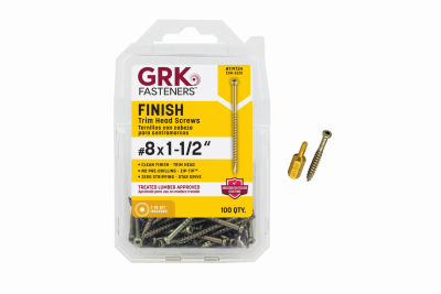 100CT 8x1-1/2Trim Screw