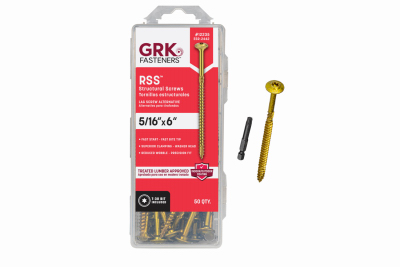 50CT 5/16x6 RSS Screw