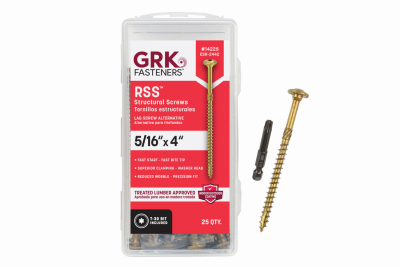 25CT 5/16x4 RSS Screw