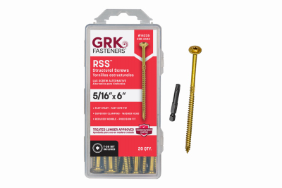 20CT 5/16x6 RSS Screw