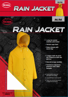 MED Boss Long Raincoat