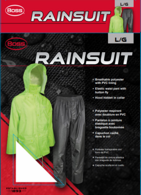 LG GRN Boss Rainsuit