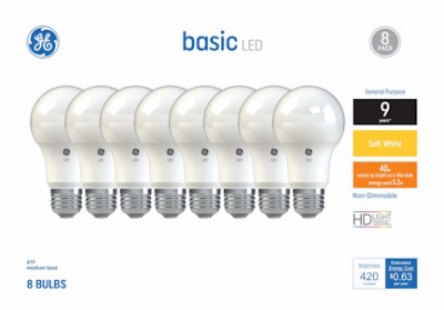 8PK 5W SW A19 Bulb
