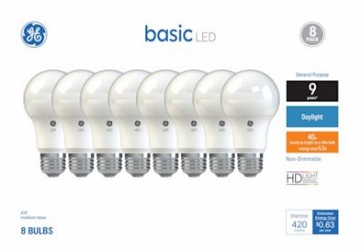8PK 5W DL A19 Bulb