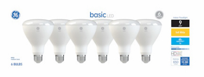 6PK 8W SW BR30 Bulb