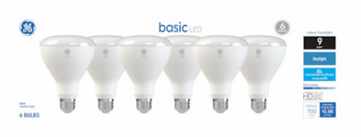 6PK 8W DL BR30 Bulb